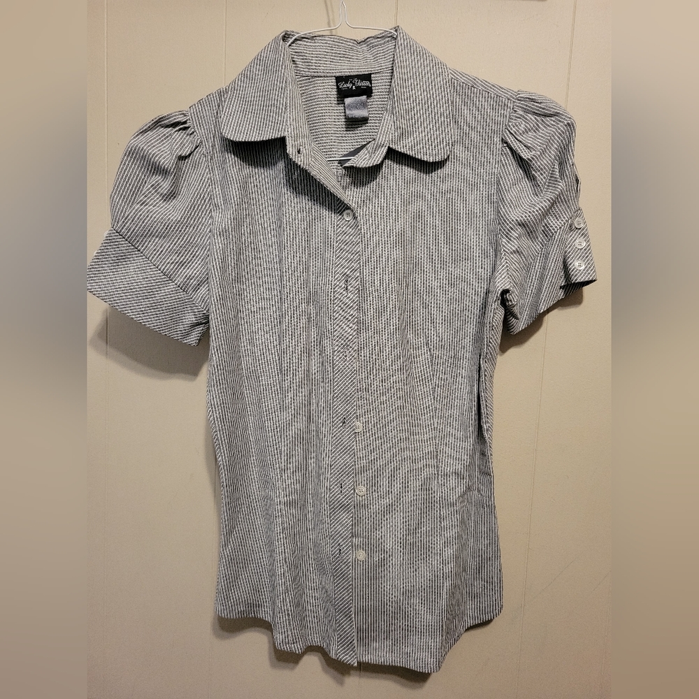 Lucky Thirteen Blue Western Style. Button up